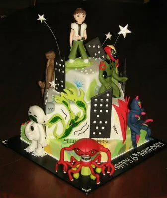 Birthday Cakes Ideas on Ben 10 Cakes   Ben 10 Cake Decorating  10 Stunning Examples